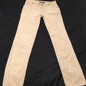 Vineyard Vines tan corduroy pants 4 cords 30 EUC